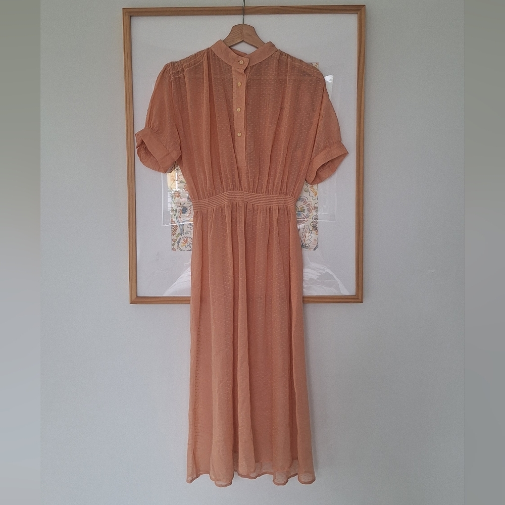 Vintage Swiss Dot Cotton Voile Dress